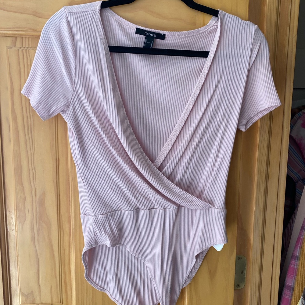 pink bodysuit